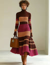 Sylvia coltrui midi-jurk