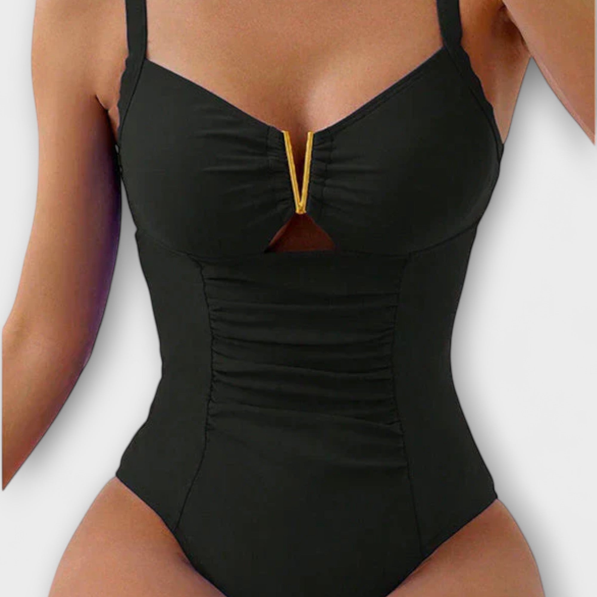 Eve™ - Elegante badjas met V-hals