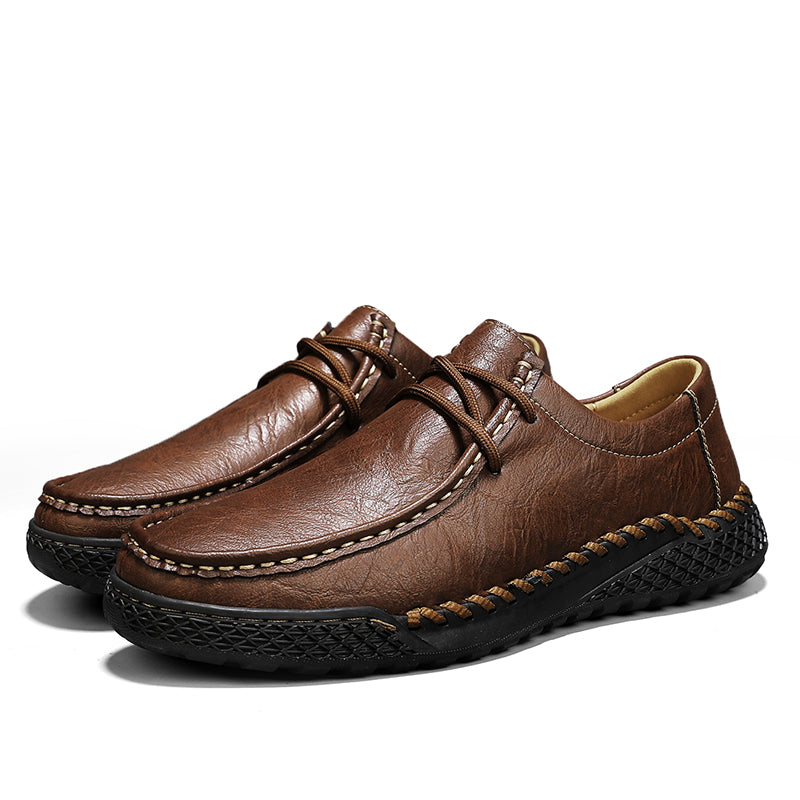 Heren loafers van echt leer, casual schoenen