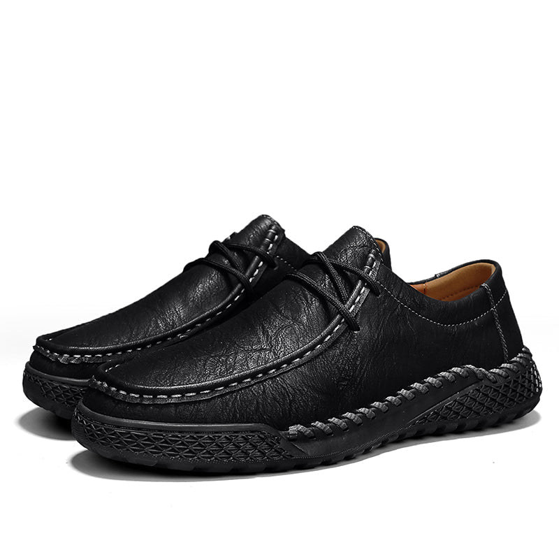 Heren loafers van echt leer, casual schoenen