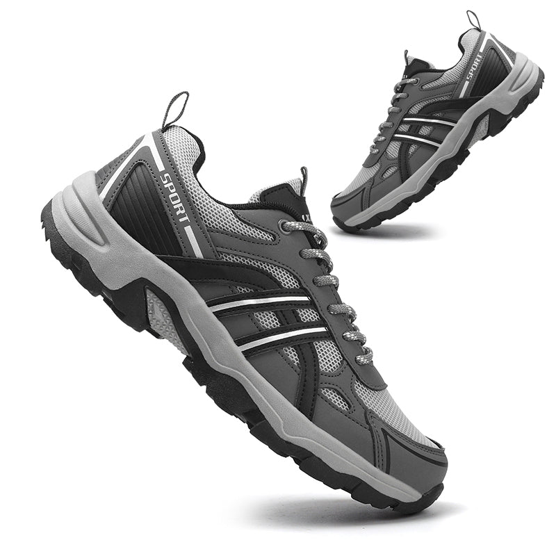 Wandel- en trekkingschoenen voor heren met brede pasvorm voor pijnverlichting | Comfort de hele dag door