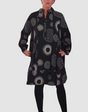 Haydie™ Casual jurk met revers en geometrische print