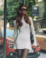 York | Herfsttrui mini-jurk