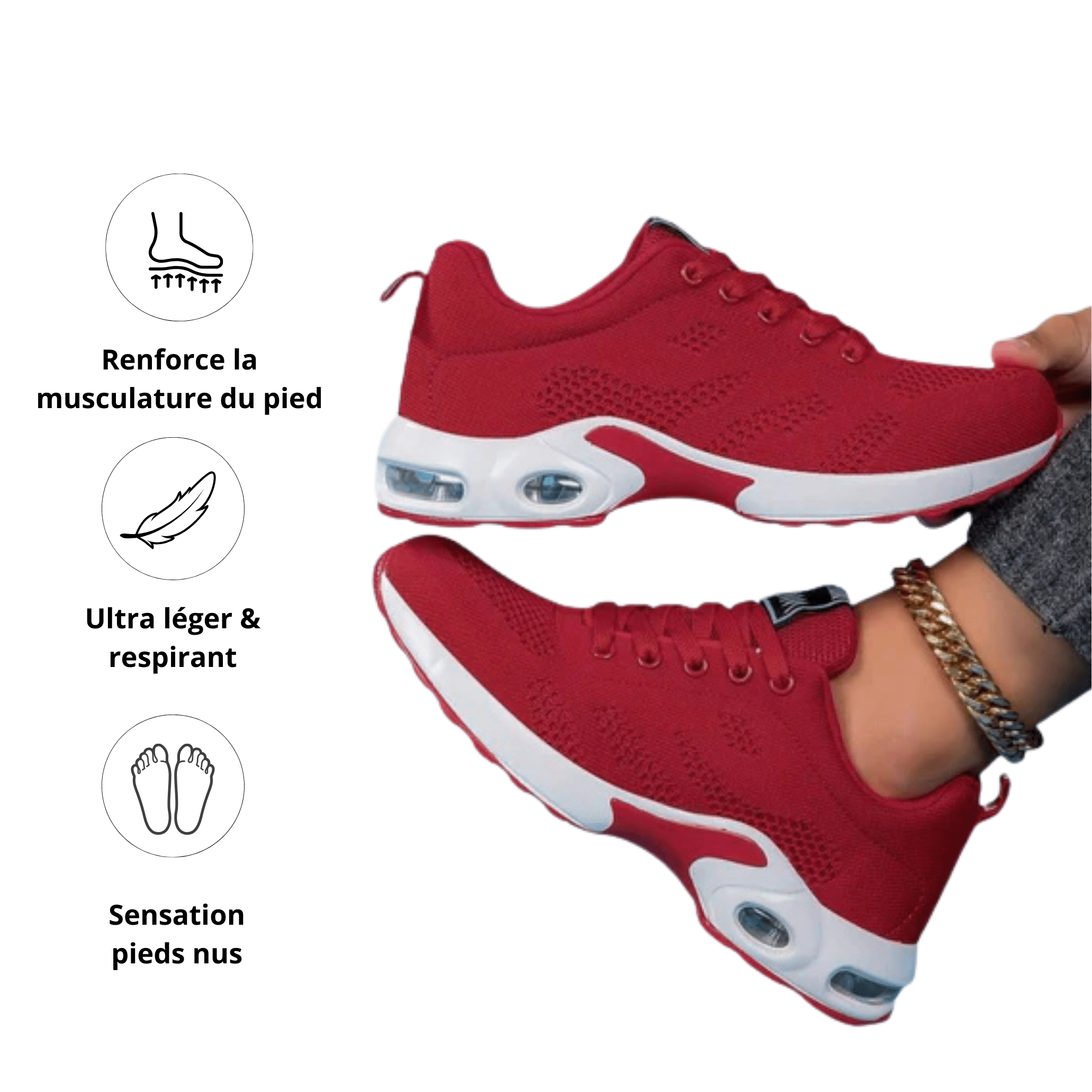 PosturFlex Sneakers - Optimale ondersteuning, totaal comfort