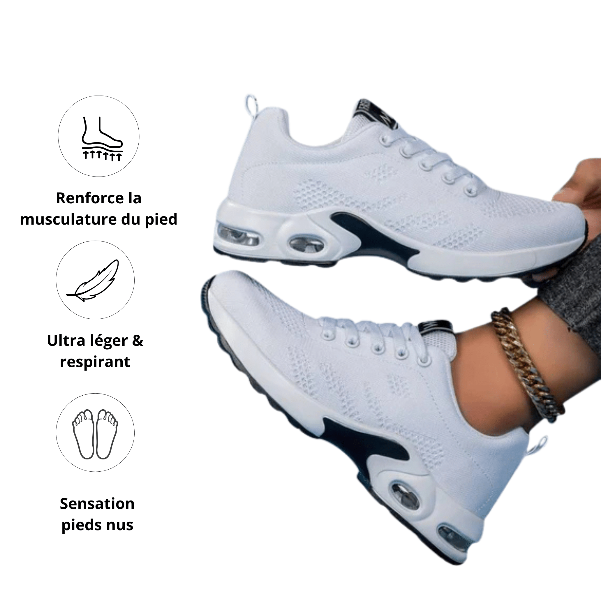 PosturFlex Sneakers - Optimale ondersteuning, totaal comfort