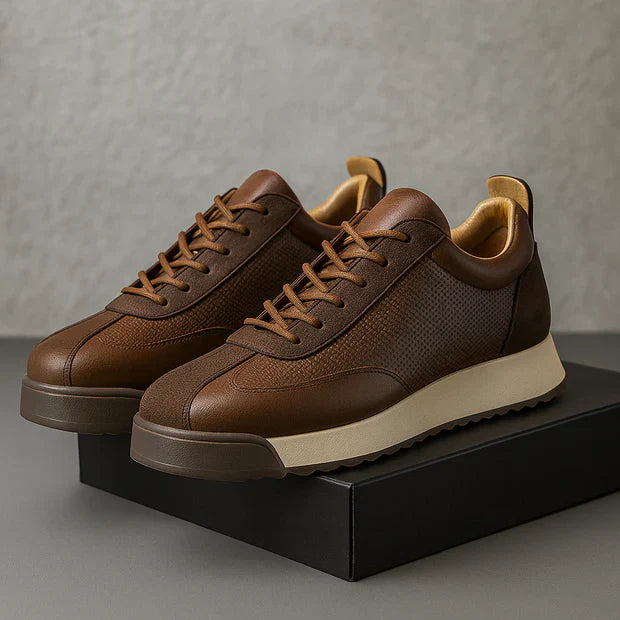 Leren sneakers voor heren, geschikt voor dagelijks gebruik