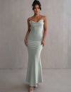 Pauline - Elegante, sensuele maxi-jurk met open rug
