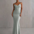 Pauline - Elegante, sensuele maxi-jurk met open rug