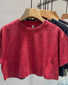ÉLARA Luxe™ Serenity Waist Statement Tee