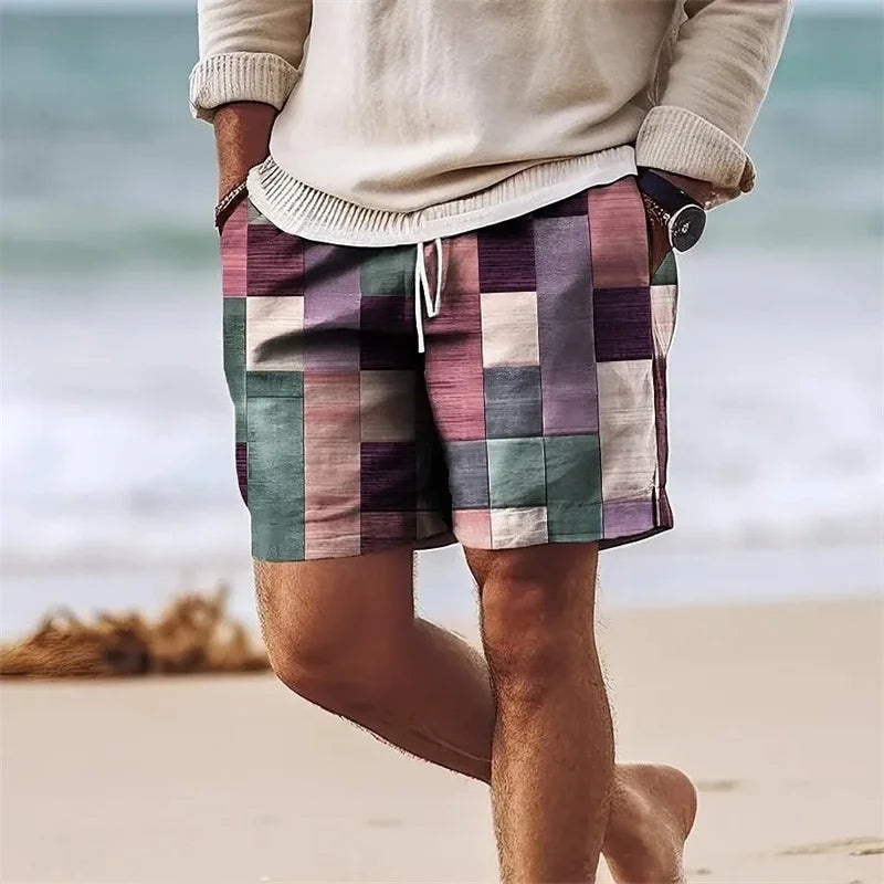 Beeckhoven™ | Kleurrijke heren strandshorts