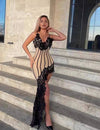 A-lijn bandagejurk bodycon