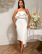 Aurelia Set – Witte Elegantie met Ruches