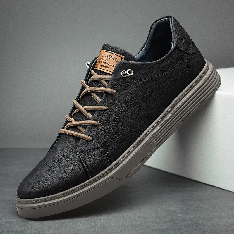 OXFORDS LEREN SNEAKERS