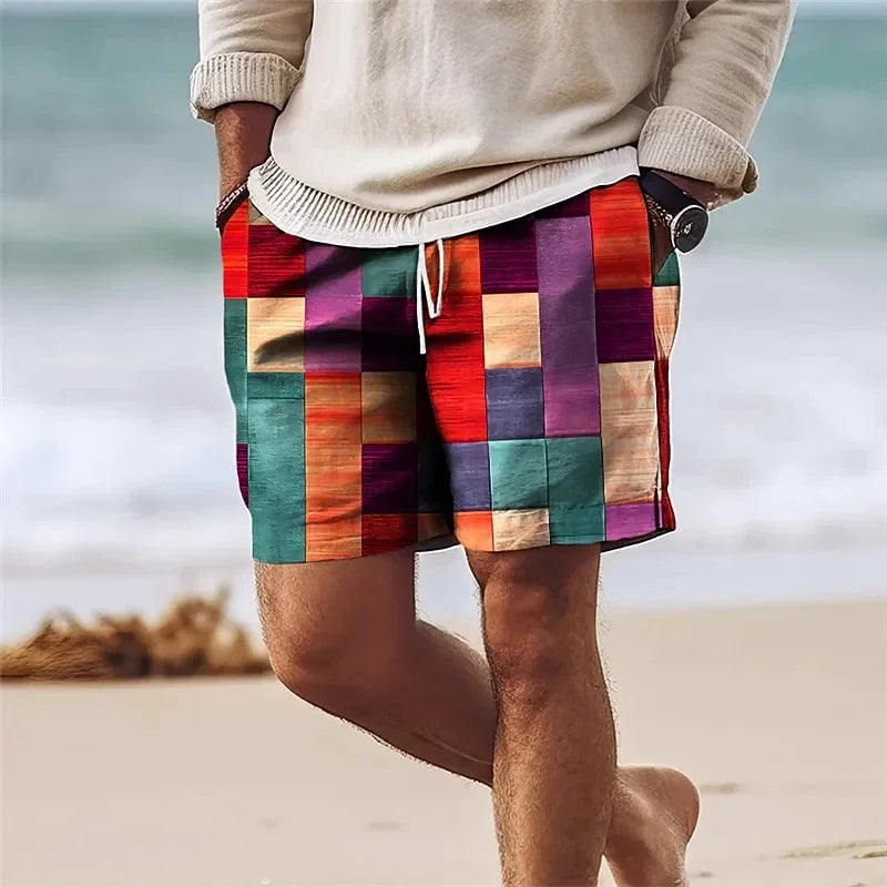 Beeckhoven™ | Kleurrijke heren strandshorts