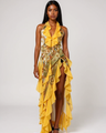 Isla Ruffle Maxi