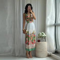 Vest met open details en rokset