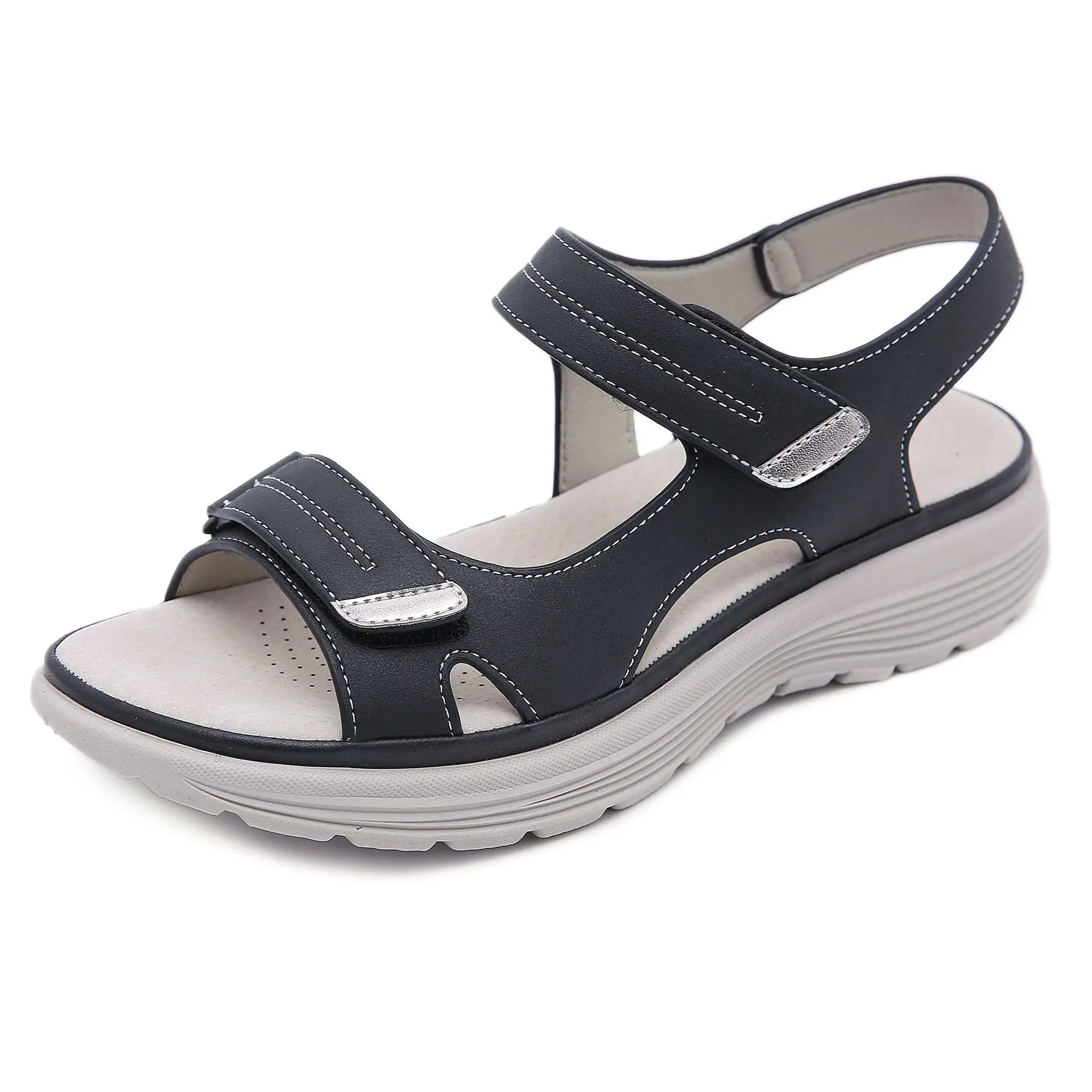 Bella™ orthopedische leren sandalen gemaakt van hoogwaardig materiaal.