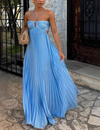 Tansy - Summer Glow Halter Maxi Jurk
