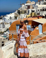 Seraphina - Luxe maxi-jurk met Mexicaanse print en blote schouders