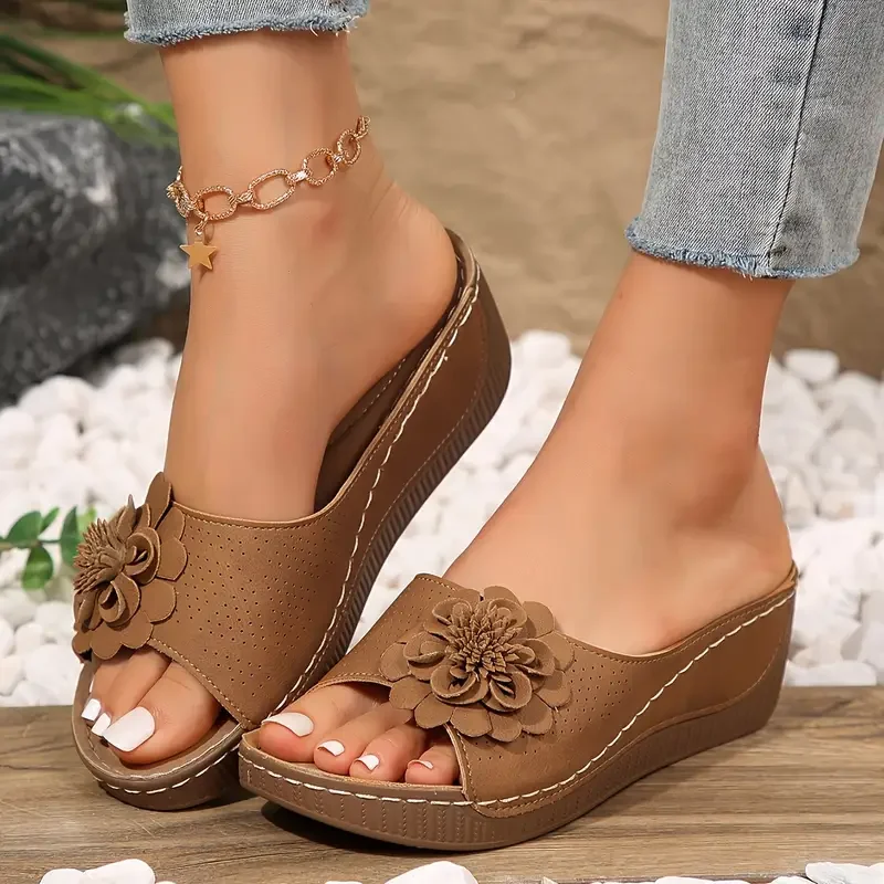Bloemensandalen