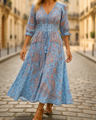 Boheemse maxi-jurk