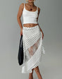 Noelle kanten maxi-rok