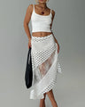 Noelle kanten maxi-rok