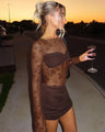 Elegante kanten bodycon jurk