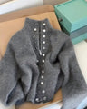 Elegant gebreid vest met hoge taille