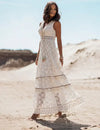 Boho zomerjurk zonder mouwen