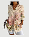 Selma™ | Artistieke Blomst Bluse