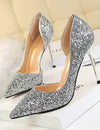 Elegante stilettohakken voor bruiloften